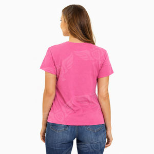 Custom Women Birthday Girl Work Latter Rhinestone Custom color T Shirt Short Sleeve O Neck Party Fashion Tee - Product Image 3