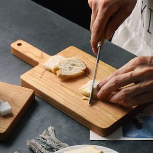 Tabla de Cortar de Madera para Cocina, Superficie de Corte Gruesa y Duradera para Carne, Verduras, Frutas, Pan, Queso y Servir, Uso Doméstico y Hotelero - Product Image 1