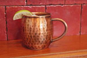 18oz Premium Quality Moscow Mule Mug with Handles <b>Beer</b> Coffee Chocolate Tea Travel Mug Elegant Dinnerware Serving Drinks - Product Image 5