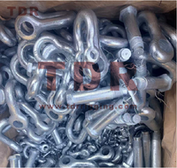 Manille d'ancrage à vis en acier galvanisé 4.75T 6.5T 8.5T 9.5T 12T 13.5T G209 pour levage et usage maritime