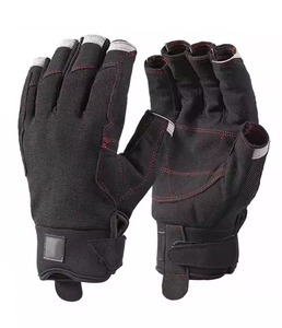 Premium Black Goatskin Leather Driving Gloves with Custom Logos and <b>Shirred</b> <b>Elastic</b> Back Thumb - Product Image 5