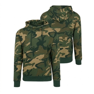 Wholesale Men's Winter Hooded Sweatshirt Custom Quick Dry Breathable Windproof Solid Color Printed <b>Full</b> <b>Zip</b> <b>Hoodie</b> - Product Image 2