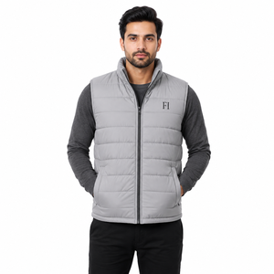 Chaleco Acolchado Sin Mangas, Chaqueta Cortavientos, Chaqueta Acolchada Sin Mangas para Hombre, Chaquetas Ligeras de Invierno para Exteriores, OEM USA - Product Image 1