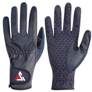 Classic Best Leather Horse Riding Gloves with <b>Velcro</b> Cuff Adjustable Fit Professional Equestrian Sports Gloves - Product Image 1