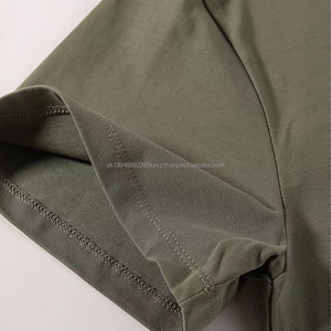 Camisetas Extra Grandes para Hombre de Alta Calidad, 100% Algodón, Color Sólido, 240g, Superventas, con Logotipo Personalizado - Product Image 3