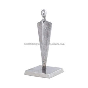Estatuilla humana de aluminio, modelo de mesa, pantalla de escritorio, peso de papel, modelo de escultura de Metal fundido, estatua sólida portátil fácil - Product Image 1