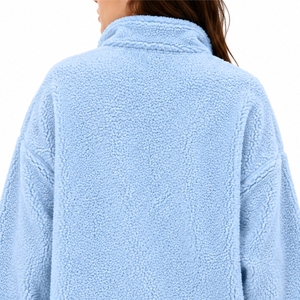 Giacca in pile Sherpa personalizzata da donna, morbida, calda, comoda, leggera, di alta qualità, moderna, da viaggio, per donna - Product Image 5