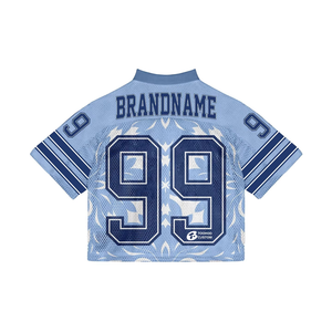 Camisetas de béisbol con corte cuadrado y logotipos personalizados, camisetas deportivas para equipos, uniformes de fútbol, camisetas de malla para hombre - Product Image 6