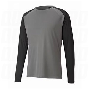 Breathable Unisex Long Sleeve Sports Jerseys <b>Compression</b> Fit Outdoor Athletic Sportswear High Quality Moisture Wicking Fitness - Product Image 1