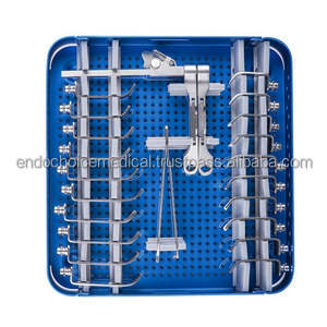 Endochoice – Kit d'instruments manuels de distraction spinale en acier inoxydable, rétracteur de colonne vertébrale médical, instruments chirurgicaux - Product Image 6
