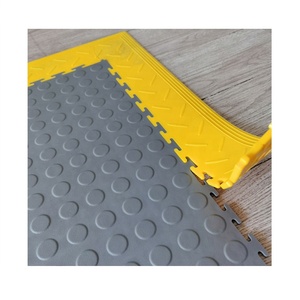 Dalles de sol en PVC pour atelier, usine, entrepôt, sol intérieur, dalles de sol emboîtables, revêtement de sol en vinyle plastique 6 mm - Product Image 5