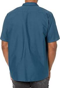 เสื้อเชิ้ตทำงานผู้ชายคุณภาพสูง ทรงปกติ แขนสั้น - Product Image 4