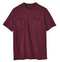 SMART SHINE ENTERPRISES T-shirt de chef pour homme en denim 100% coton de haute qualité, personnalisé, à séchage rapide, avec double poche et impression sérigraphiée