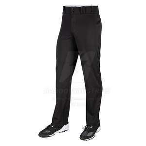 Uniforme de baseball personnalisé pour hommes, pantalon en jersey respirant en polyester, léger, durable, vêtements de sport parfaits pour les joueurs d'équipe adultes - Product Image 2