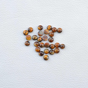 Cabochon de pietersite doré naturel de haute qualité 4mm-10mm à dos plat calibré pierres précieuses en vrac pour la fabrication de bijoux vente en gros - Product Image 6