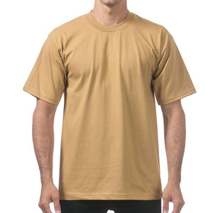 T-shirt d'été ample en coton épais à manches courtes et col rond, 100% coton, coupe oversize, épaules tombantes, plusieurs couleurs - Product Image 2
