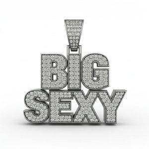 Star Dust Argent Sterling 925 Élégant Pendentif Diamant Moissanite Style Religieux Hindou Plaqué Or Hip Hop Cadeau À La Mode - Product Image 4