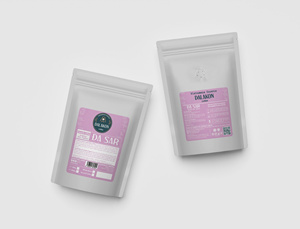 Kafei Nice High Roast 0,5 kg Granos de café Arábica molido Cafeinado Dalakon Da Sar Vietnam 2 años de vida útil EalingZip Bag - Product Image 2