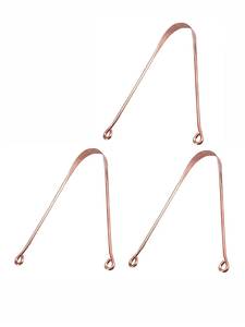 Copper Tongue <b>Cleaner</b> Minimalist Design Metal Mouth Hygiene Tool - Product Image 2