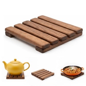 Handcrafted Square Ceramic <b>Trivets</b> with Traditional Chinese Design-Eco-friendly Durable Lightweight-Wholesale Moradabad - Product Image 2