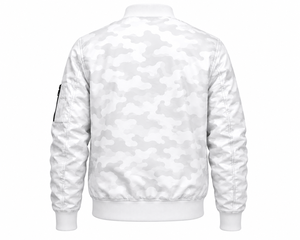 Wholesale OEM <b>Men</b> Camo Flight Bomber <b>Jacket</b> Lightweight Streetwear Tactical <b>Jacket</b> with Custom Embroidery Printing Private Lable - Product Image 3