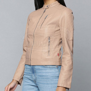 <b>Light</b> <b>Weight</b> Women Leather <b>Jacket</b> Comfortable Women Leather <b>Jacket</b> Casual Wear Women Leather <b>Jacket</b> - Product Image 2
