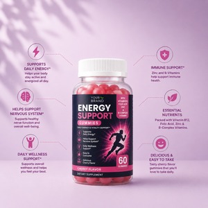Gomitas de Hierro de Marca Privada OEM para Energía y Apoyo a la Hemoglobina - Product Image 3