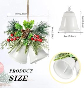Trusted Manufacturer Stylish Metal Christmas Hanging <b>Bell</b> Ornament For Home Party Tree Decoration Festive Decorative Hanging - Product Image 3