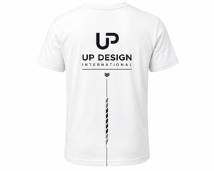 Custom Sublimation White <b>Polyester</b> T <b>Shirt</b> Quick Dry Crew Neck Sports Training Running Gym Wear Athletic Tee OEM ODM - Product Image 3