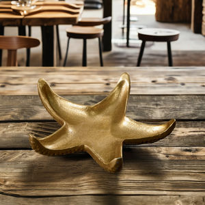 Regalo de boda de gran venta para restaurante y cafetería, elegante cuenco decorativo de mesa con plato Premium con acabado de doble tono - Product Image 4