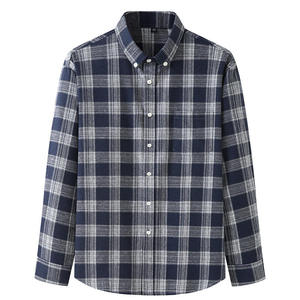 <b>Men's</b> <b>Yellow</b> Blue Striped Cotton Formal <b>Shirt</b> Full Sleeve Button Down Collar Spring Breathable Poplin Woven - Product Image 6