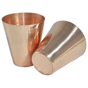 Vasos de cobre al por mayor, fábrica, logotipo personalizado, exportación, artículos para bebidas reutilizables y duraderos - Product Image 1