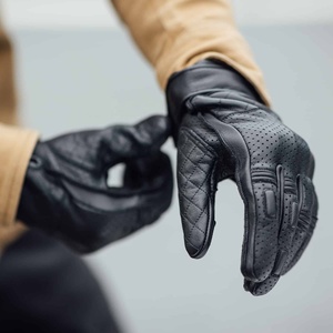 Gants de course unisexes en maille et cuir véritable, cyclisme, hiver, écran tactile, quatre doigts complets, vente en gros, fabricant pakistanais pour hommes - Product Image 2