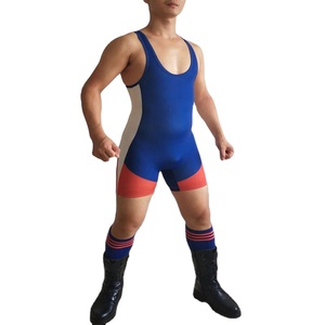 Combinaison de lutte personnalisée sublimée 100% polyester, séchage rapide, respirante, légère, pour usage professionnel et entraînement - Product Image 3