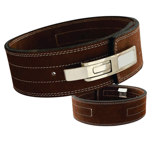 Durable Lever Belt Men <b>Women</b> Powerlifting Gym Leather Lever Buckle Belt Manufacturer - Product Image 3