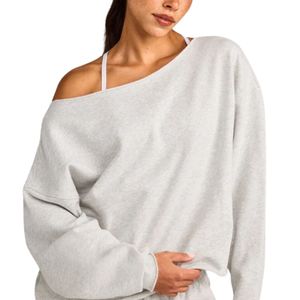 Womens Fashion <b>Sweatshirt</b> Casual Pullover Long Sleeve Crew Neck Soft Warm Top Loose Fit Comfortable Clothing for Daily Wear - Product Image 3