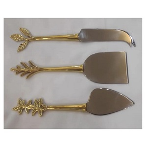 Nordic Stainless Steel Cheese Knife & Butter Spreader Set With <b>Small</b> Fork Toast Fruit Spreading Knife for Breakfast & Afternoon - Product Image 5