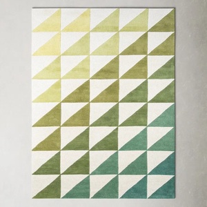 พรมทอมือไหมวิสโคสสุดหรูทันสมัยสำหรับห้องนั่งเล่น ออกแบบเองได้ พรมปูพื้นไหมไผ่ทอมือ – คุณภาพพรีเมียม - Product Image 1