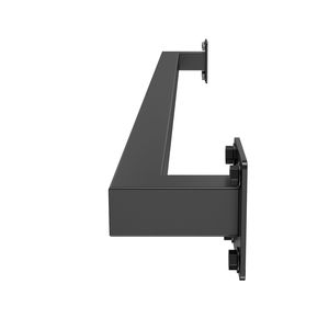 Rampe d'escalier murale en fer noir de 4 pieds, capacité de charge de 250 lb, rampe industrielle intérieure pour escaliers - Product Image 5