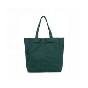 2024 nouveau grand sac fourre-tout pliant grande capacité Portable réutilisable GOTS approuvé brodé en 100% coton pour le voyage - Product Image 5