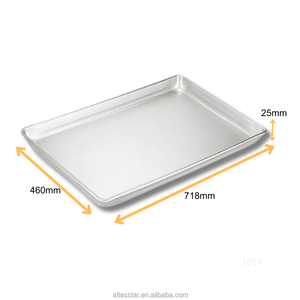 Bandeja para hornear comercial de alta calidad Alusteel Sheet de Taiwán 718x460x25mm - Product Image 1