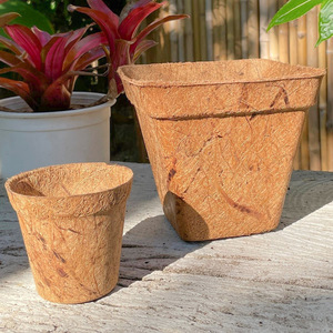 Hydroponic <b>plant</b> pots cheapest price coconut coir pot producer supply coco fiber seedling <b>basket</b> - Product Image 1