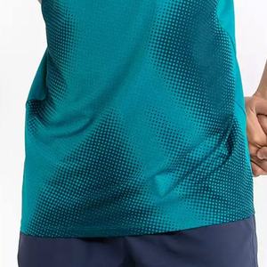 เสื้อกล้ามคุณภาพสูงสำหรับผู้ชาย คอกลม แขนกุด ผ้าฝ้าย เสื้อกล้ามกีฬาสำหรับผู้ชาย ชุดออกกำลังกายและวิ่งสำหรับผู้ชาย - Product Image 5