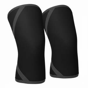 Rodilleras de Compresión Unisex con Logotipo Personalizado, Transpirables, Anti-UV, de Secado Rápido, Neopreno y Nailon de Alta Calidad, para Todas las Temporadas, para Levantamiento de Pesas - Product Image 1