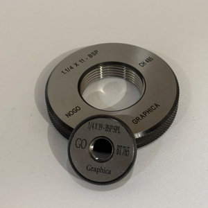 Calibradores de Rosca UN/UNC/UNF/UNRF/UNEF/UNS/UNJ/UNJC/UNJF/UNJEF/NPT/NPTF/PTF/NPSM/NPSF/NPSL/NGT/BSP/BSPP/BSPT/TR/WW/BSF/BSW - Product Image 1