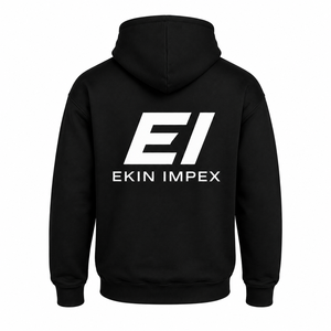 เสื้อสเวตเชิ้ตโอเวอร์ไซส์แบบมีฮู้ดสำหรับทุกเพศ สไตล์ลำลองแนวสตรีทแวร์ ผลิตจากผ้าฝ้ายฟลีซ 100% รับผลิตแบบ OEM ขายส่ง - Product Image 2
