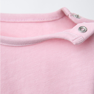 Conjunto de Dos Piezas para Niñas, Camiseta Blanca y Pantalones Cortos Rosas, Manga Corta, Cuello Redondo, Estilo Casual de Verano, Algodón Estampado - Product Image 6