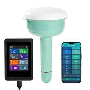 8 in 1 Tuya Smart Water Quality Monitor | 24/7 Remote Monitoring Water <b>Tester</b> for <b>pH</b>/EC/TDS,/Salt,/CL/ORP/S.G & Temp Test (OEM) - Product Image 5