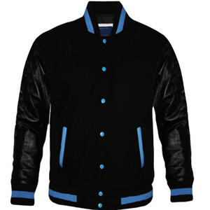 Chaqueta Varsity para Hombre de Primera Calidad, Impermeable, 280g, Forro Polar de Poliéster Grueso, Ropa de Abrigo Informal de Invierno - Product Image 6