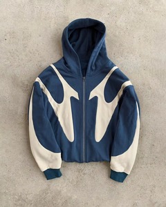 Sweat à capuche pour homme en molleton 100% coton, coupe classique, poche kangourou, anti-rides, séchage rapide, respirant, très demandé pour l'hiver - Product Image 2